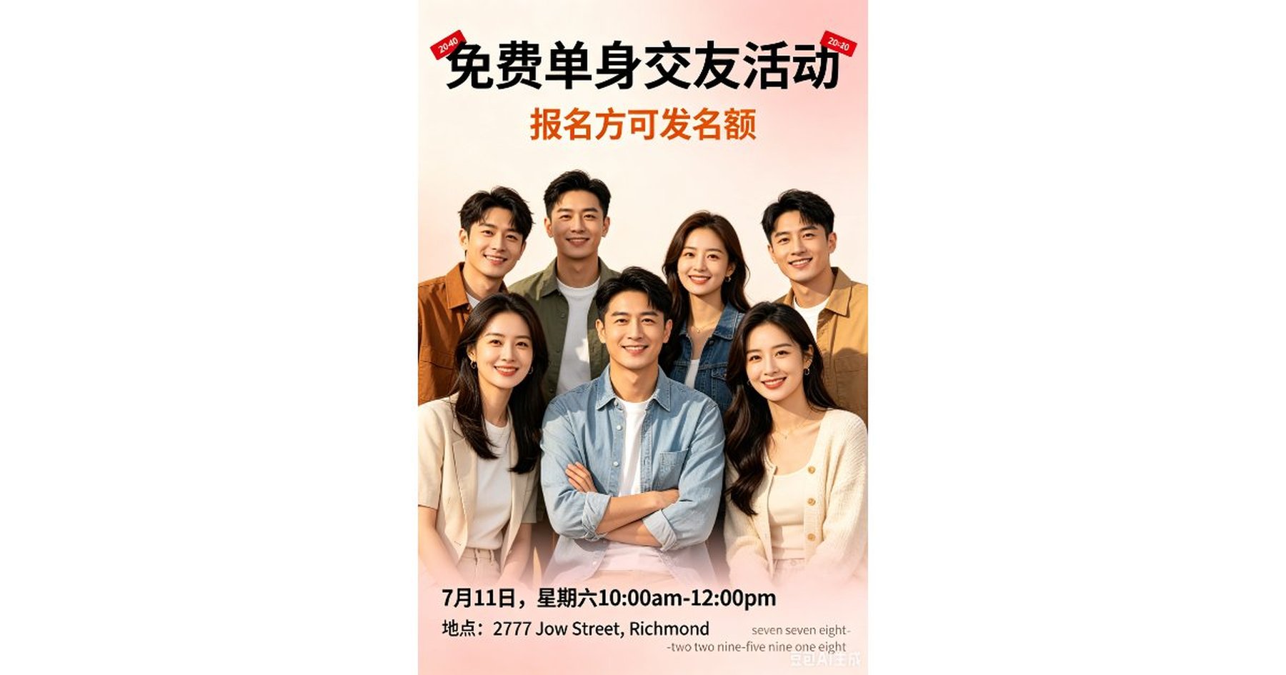 文章封面: 七月十一，这里等你